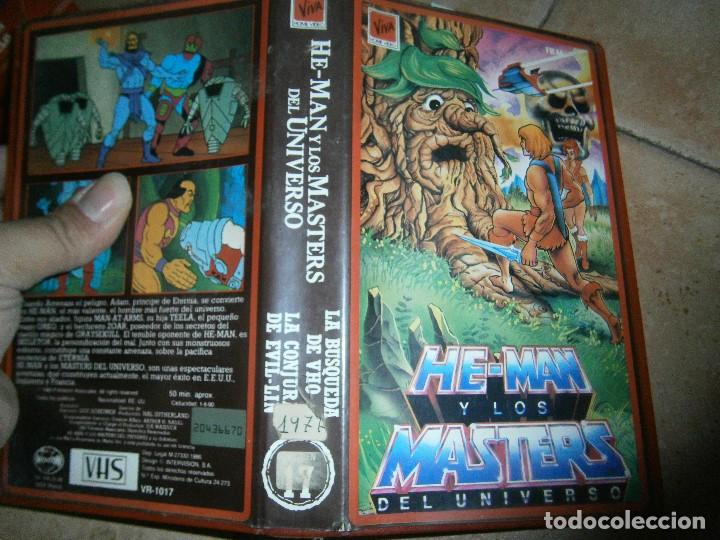 Kino: HE-MAN Y LOS MASTERS DEL UNIVERSO,VHS 1 EDICION&iexcl; VHS,&iexcl; VOLUMEN 17
