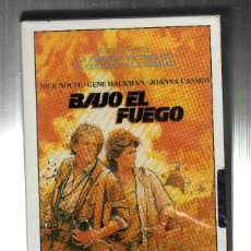 Cine: CINTA VHS: BAJO EL FUEGO (PRECINTADA) · DIR: ROGER SPOTTISWOODE - INT: NICK NOLTE / GENE HACKMAN / -