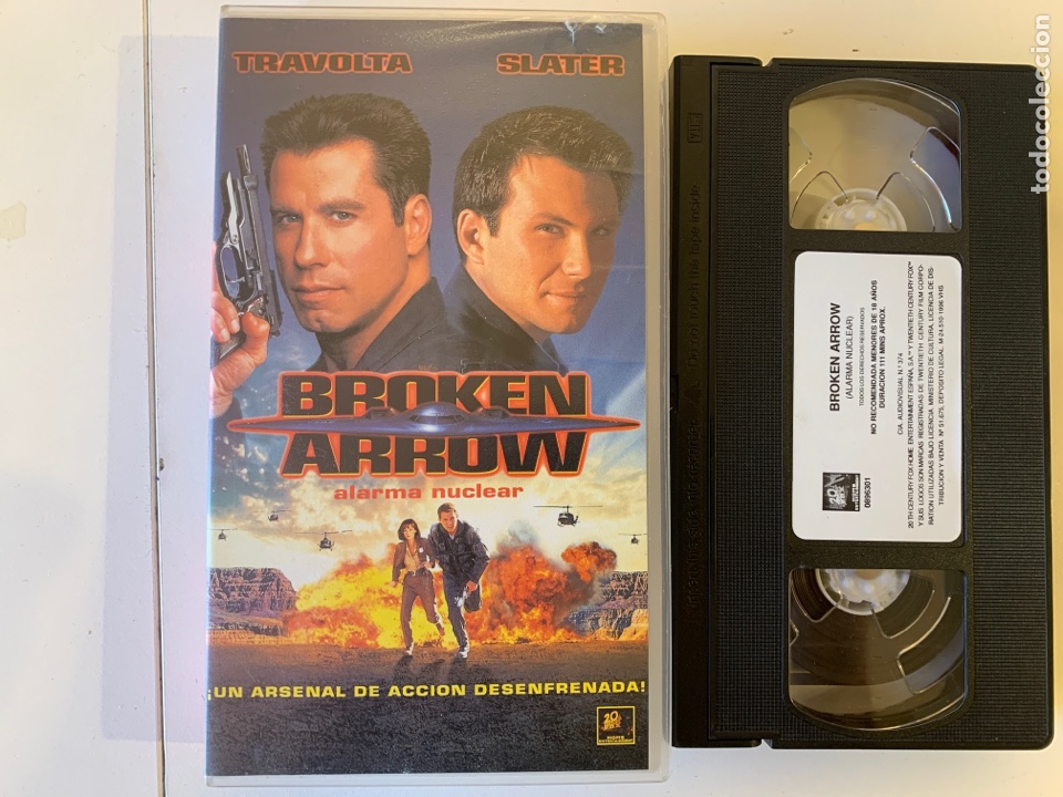 Cine: Broken arrow vhs Travolta - Foto 1