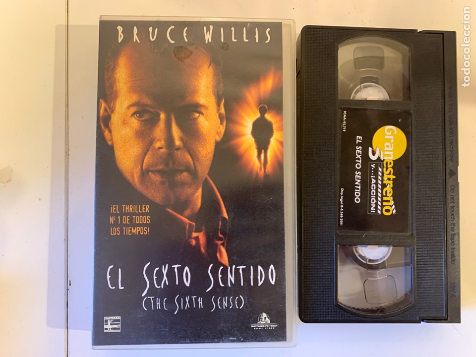 Cine: El sexto sentido Bruce Willis VHS - Foto 1