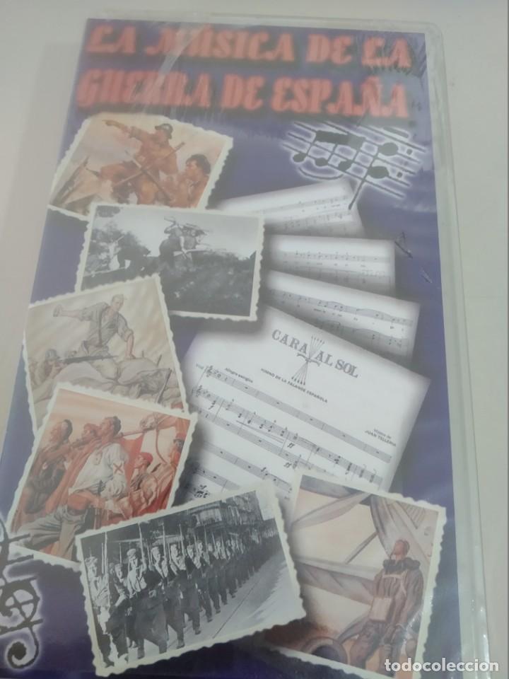 Cine: VHS militar espa&ntilde;a: la musica de la guerra en espa&ntilde;a REF. UR EST