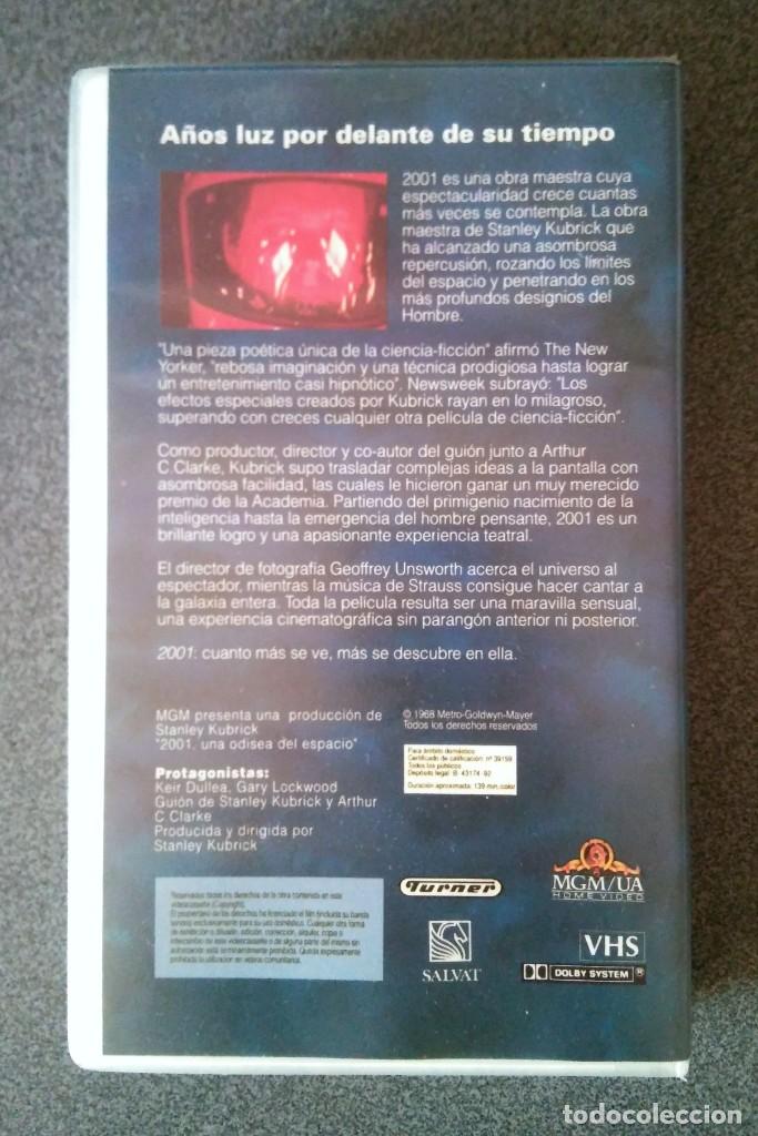 Cine: Pelicula 2001 Una Odisea del Espacio VHS - Foto 4