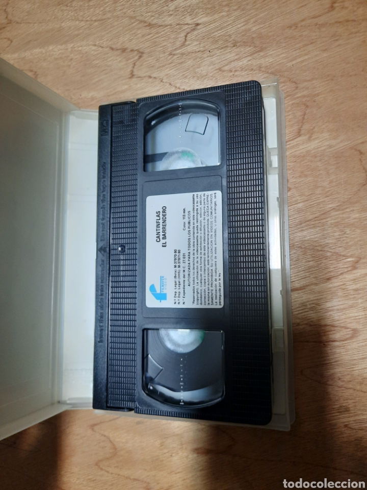 Cine: El barrendero. Cantinflas. VHS - Foto 2