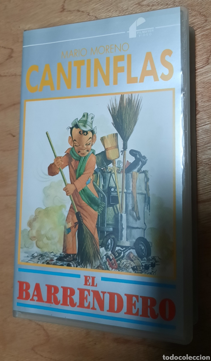 Cine: El barrendero. Cantinflas. VHS - Foto 1