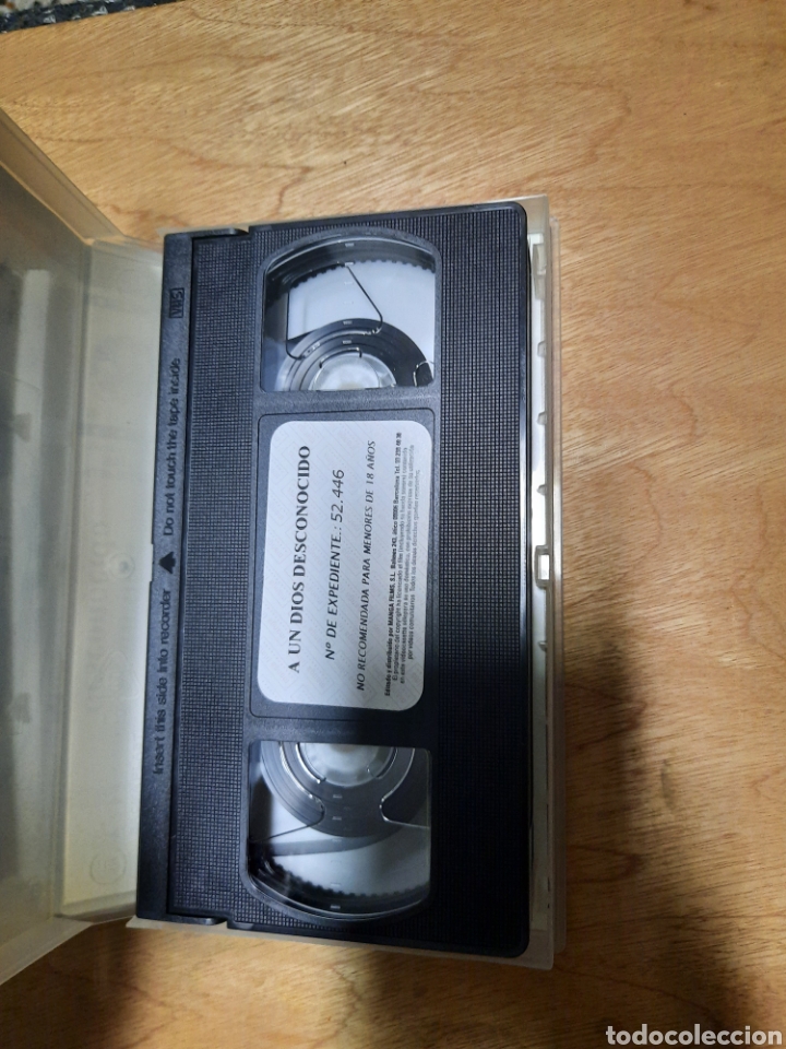 Cine: A un dios desconocido. VHS - Foto 2