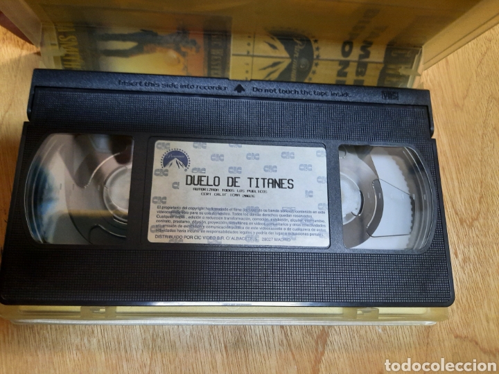 Cine: Duelo de titanes. VHS - Foto 2