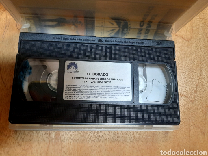 Cine: El dorado. VHS - Foto 2