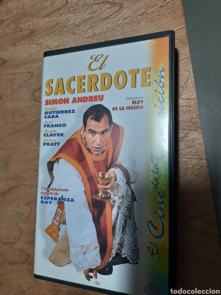 Cine: El sacerdote. Simon Andreu. VHS. - Foto 1