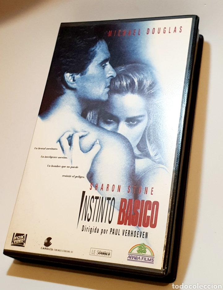 Cine: INSTINTO B&Aacute;SICO - VHS - Foto 1