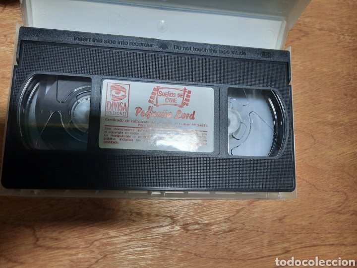 Cine: El peque&ntilde;o lord. VHS - Foto 2