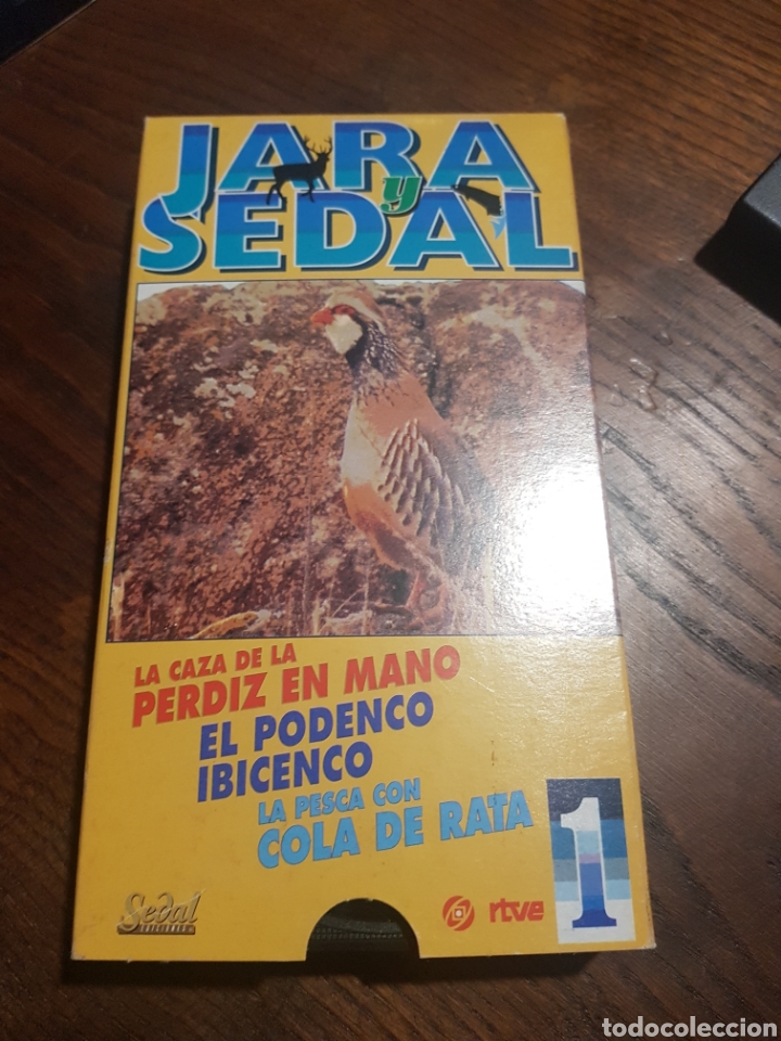 Cinema: JARA Y SEDAL VHS LA CAZA DE LA PERDIZ EN MANO, EL PODENCO IBICENCO, LA PESCA CON COLA DE RATA