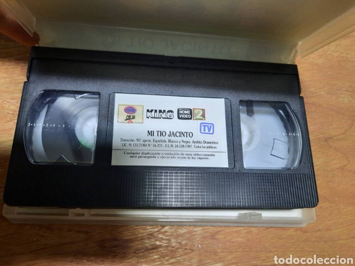 Cine: Mi tio jacinto. VHS - Foto 2