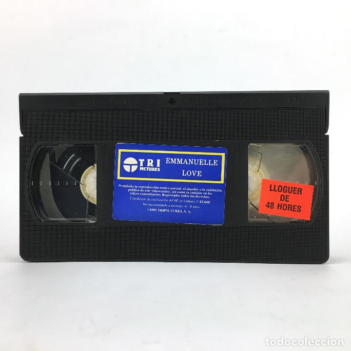 Cine: El amor de EMMANUELLE LOVE Sylvia Kristel Marcela Walerstein George Lazenby CINE EROTICO ADULTOS VHS