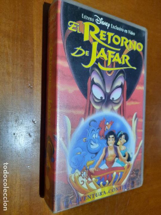 Kino: EL RETORNO DE JAFAR. WALT DISNEY. VHS. BUEN ESTADO.