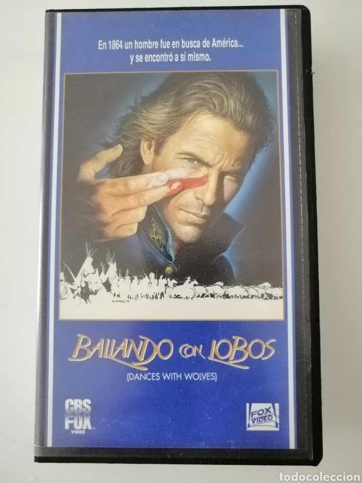 Cine: BAILANDO CON LOBOS - VHS - Foto 1