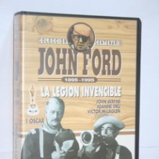 Cine: LA LEGIÓN INVENCIBLE (JOHN WAYNE, JOANNE DRU, JOHN AGAR, BEN JOHNSON, HARRY CAREY) * VHS WESTERN