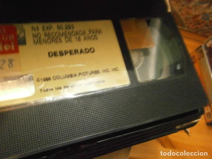 Cine: PELICULA VHS, DESPERADO - Foto 2