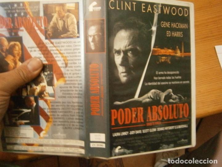 Cine: PELICULA VHS, PODER ABSOLUTO - Foto 1
