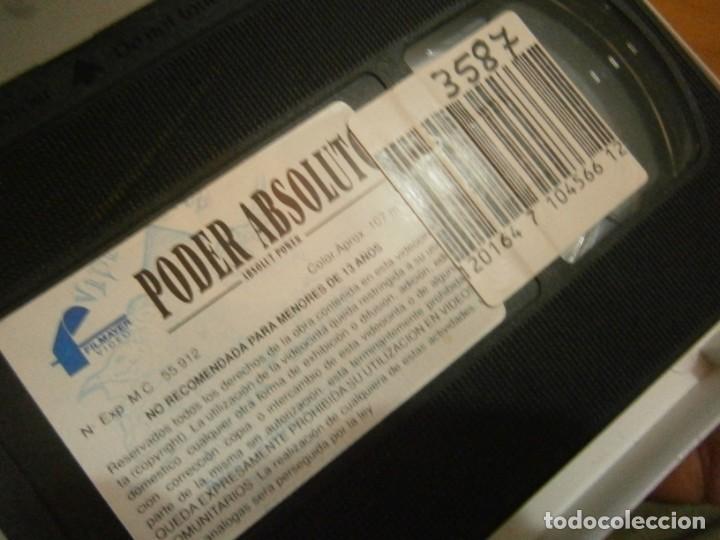 Cine: PELICULA VHS, PODER ABSOLUTO - Foto 2