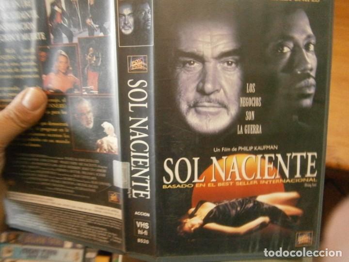 Cine: PELICULA VHS, SOL NACIENTE - Foto 1