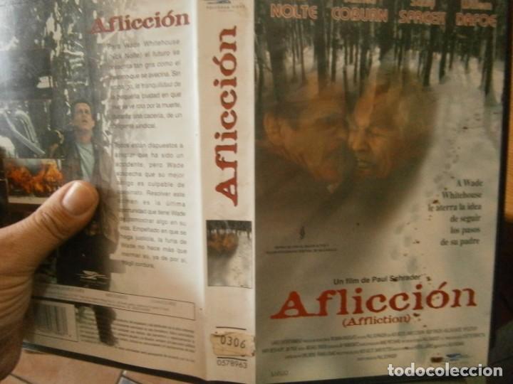 Cine: PELICULA VHS, AFLICCION - Foto 1
