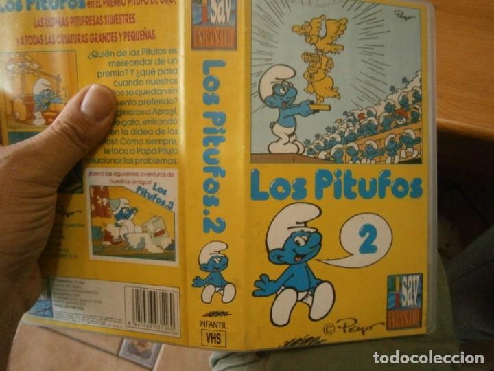 Cine: PELICULA VHS, LOS PITUFOS - Foto 1