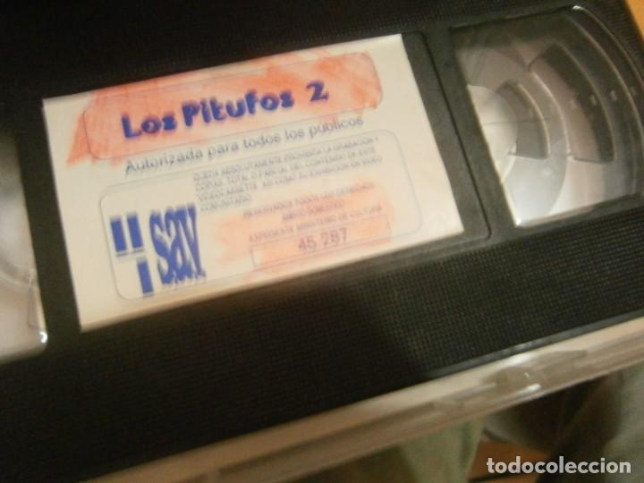 Cine: PELICULA VHS, LOS PITUFOS - Foto 2