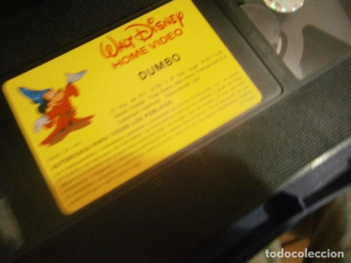 Cine: PELICULA VHS, DUMBO - Foto 2