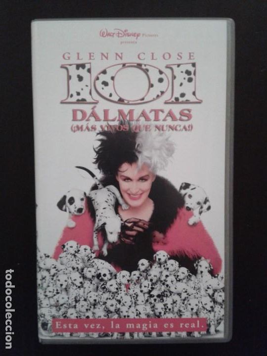 Cine: 101 DALMATAS &iexcl;M&aacute;s vivos que nunca! (1996) VHS