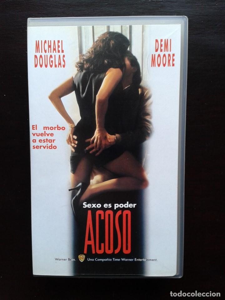 Cine: ACOSO (1994) VHS Michael Douglas y Demi Moore
