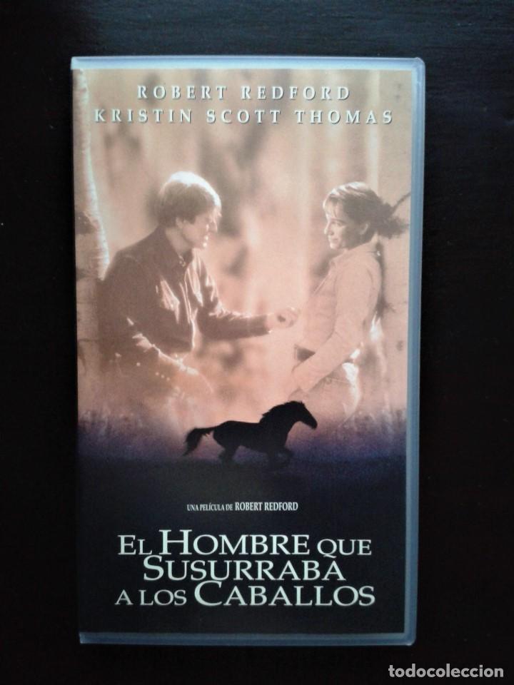 Cine: EL HOMBRE QUE SUSURRABA A LOS CABALLOS (1998) VHS