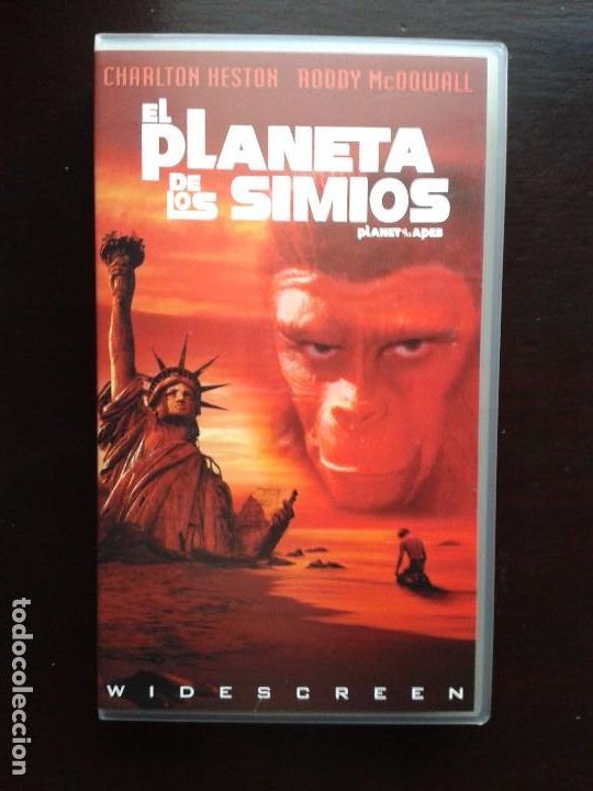 Cine: EL PLANETA DE LOS SIMIOS (1968) VHS