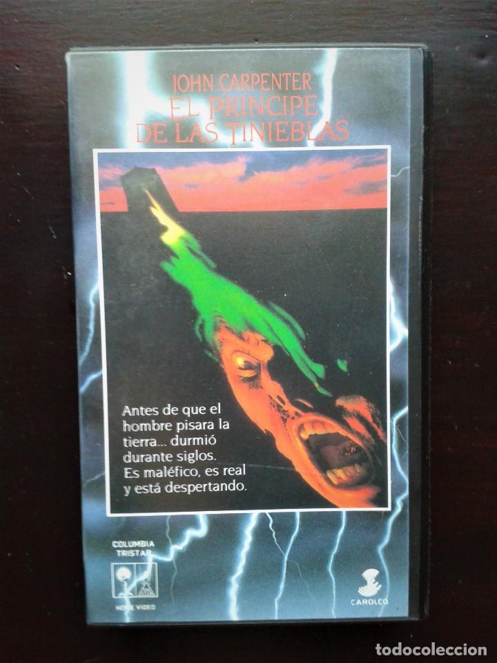 Cine: EL PR&Iacute;NCIPE DE LAS TINIEBLAS (1987) VHS