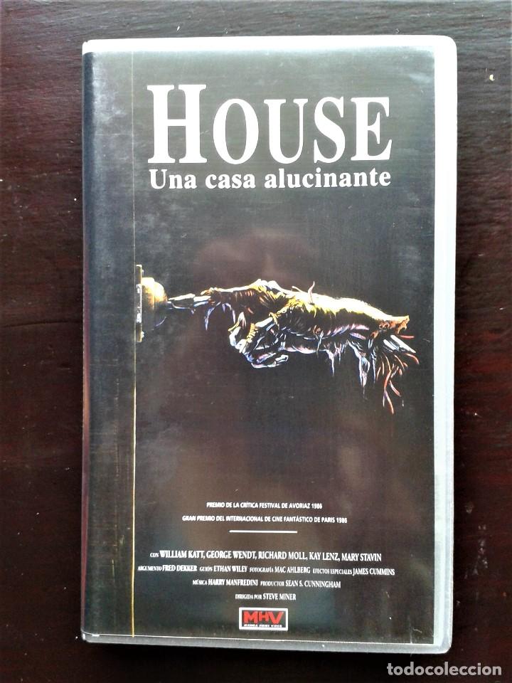 Cine: HOUSE (UNA CASA ALUCINANTE) (1986) VHS