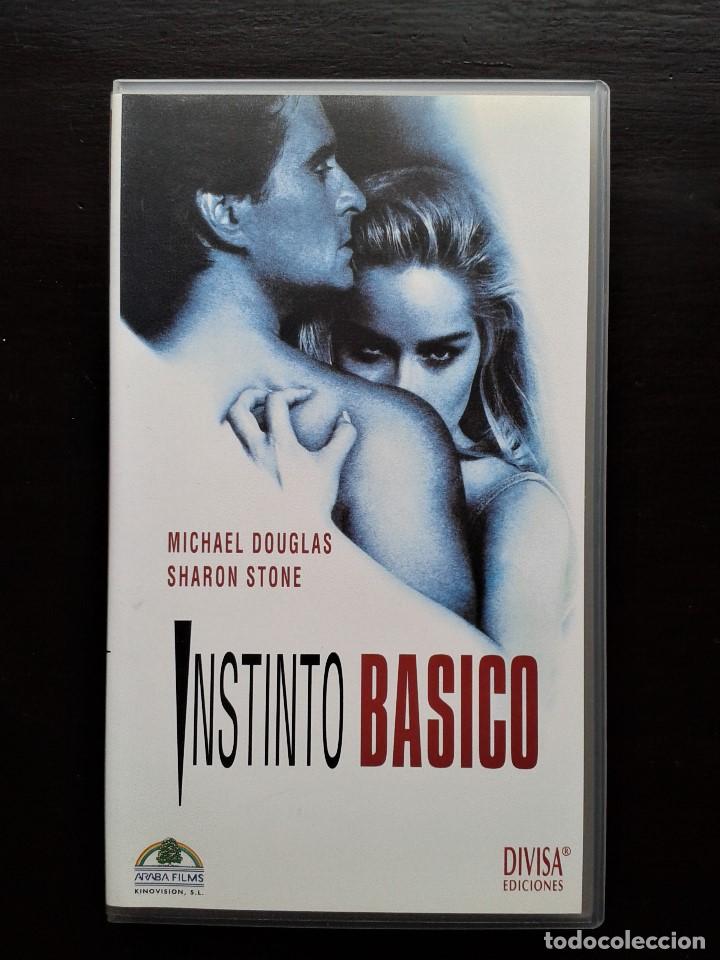 Cine: INSTINTO B&Aacute;SICO (1992) VHS