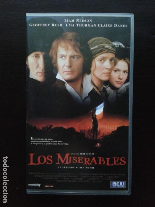 Cine: LOS MISERABLES (1998) VHS
