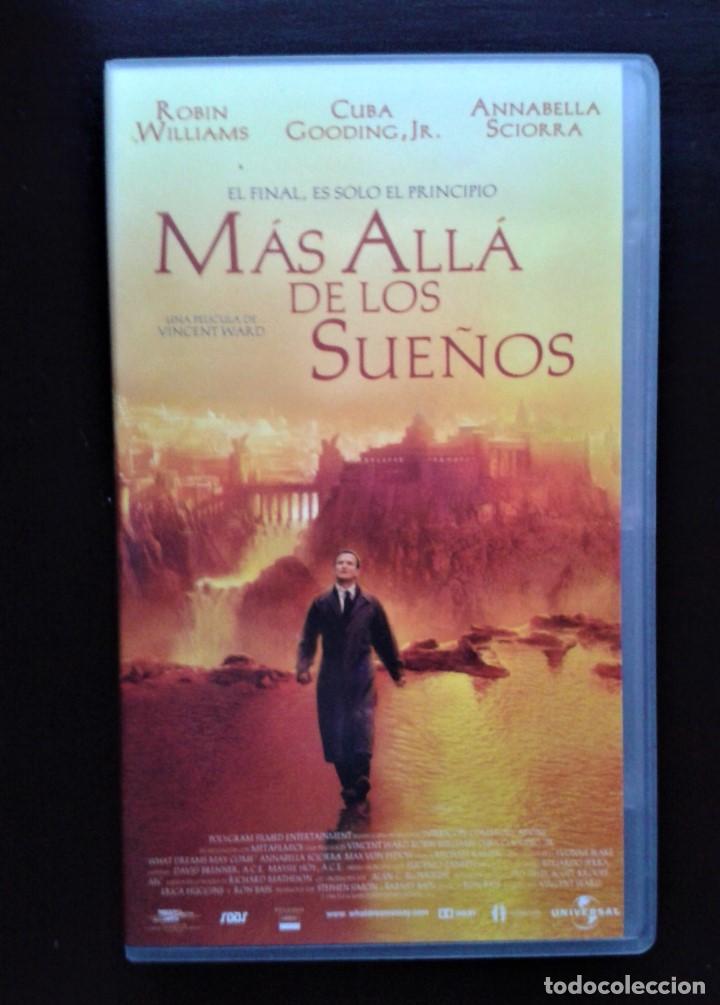 Cine: MAS ALLA DE LOS SUE&Ntilde;OS (1998) VHS Robin Williams