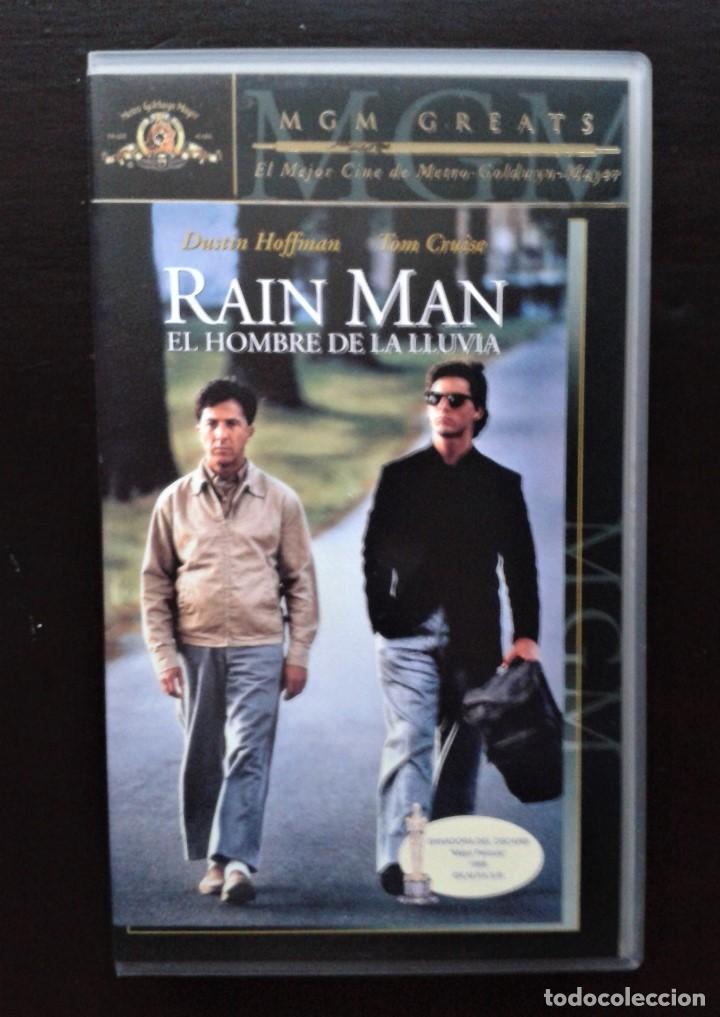 Cine: RAIN MAN (1988) VHS Dustin Hoffman y Tom Cruise