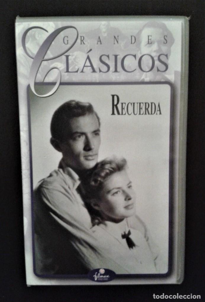 Cine: RECUERDA (1945) VHS Alfred Hitchcock