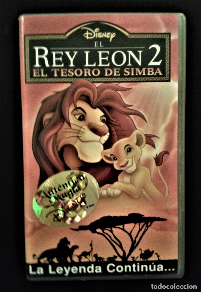 Cine: REY LEON 2: El tesoro de Simba (1998) VHS