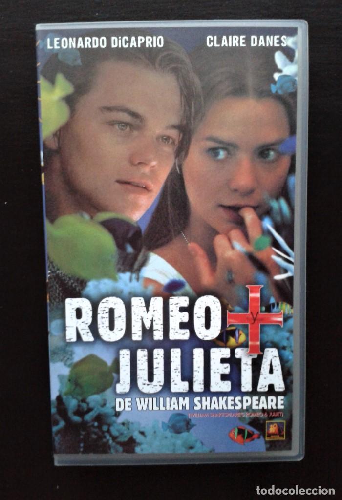 Cine: ROMEO + JULIETA de William Shakespeare (1996) VHS