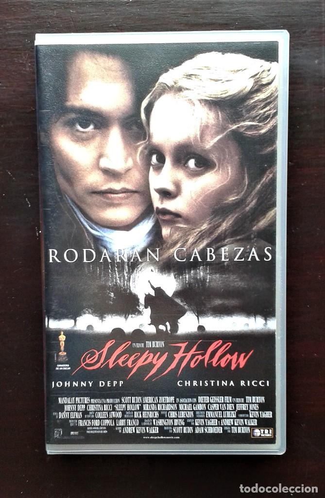 Cine: SLEEPY HOLLOW (1999) VHS Johnny Depp y Christina Ricci