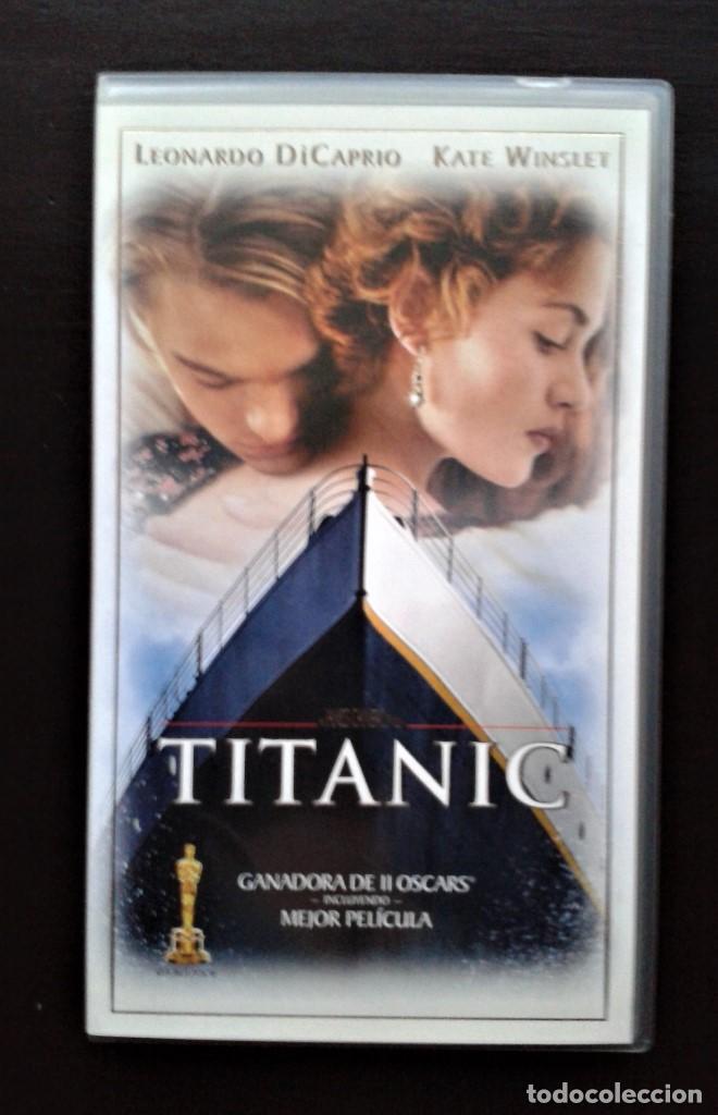 Cine: TITANIC (1997) VHS Leonardo DiCaprio y Kate Winslet