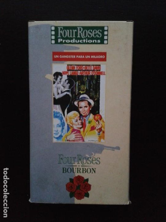 Cine: UN GANGSTER PARA UN MILAGRO (1961) VHS Obsequio Four Roses