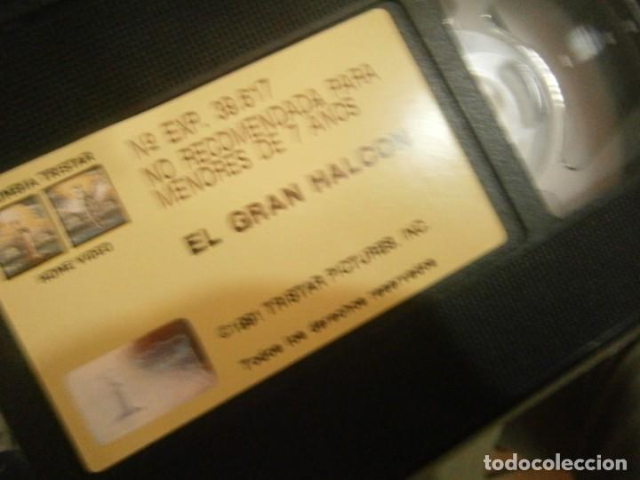 Cine: PELICULA VHS, EL GRAN HALCON - Foto 2
