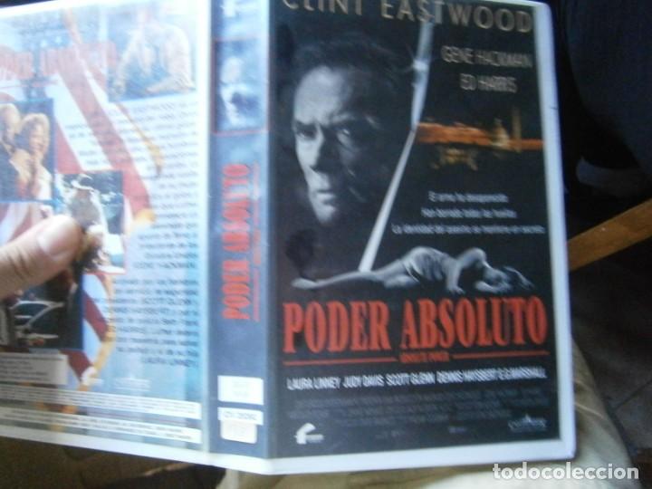 Cine: PELICULA VHS, PODER ABSOLUTO - Foto 1
