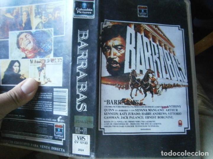 Cine: PELICULA VHS, BARRABAS - Foto 1