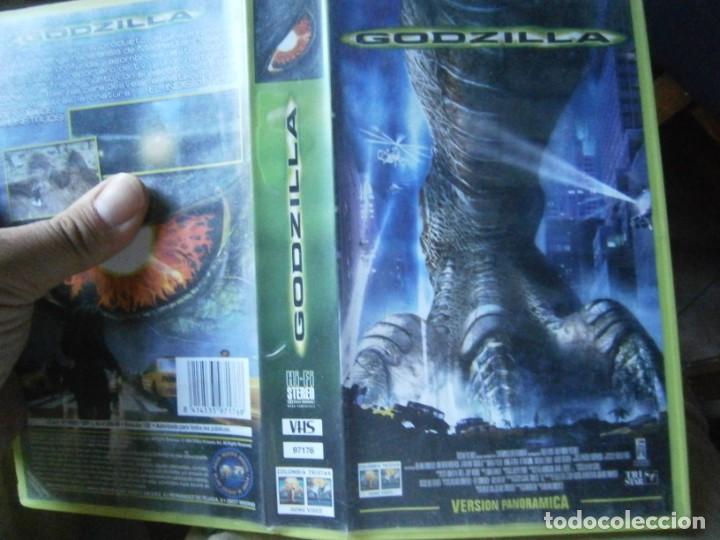 Cine: PELICULA VHS, GODZILLA - Foto 1
