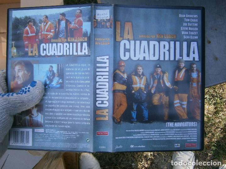 Cinema: LA CUADRILLA,VHS&iexcl; DISPONEMOS ,MAS,DE,60.000,EN.VHS,BETA,2000,