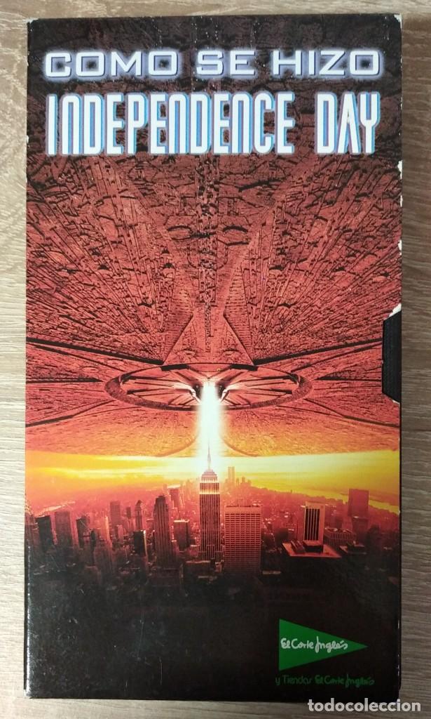 Cinema: VHS - COMO SE HIZO INDEPENDENCE DAY - DOCUMENTAL, DETRAS DE LAS CAMARAS MAKING OF